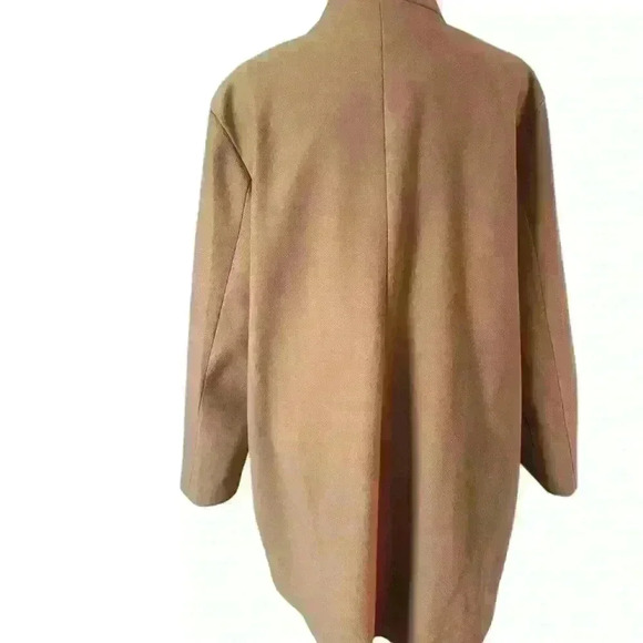 Women’s Nine West Faux-Wool Car Coat – Chic Fall Style, Midweight & Knee-Length - Picture 3 of 6